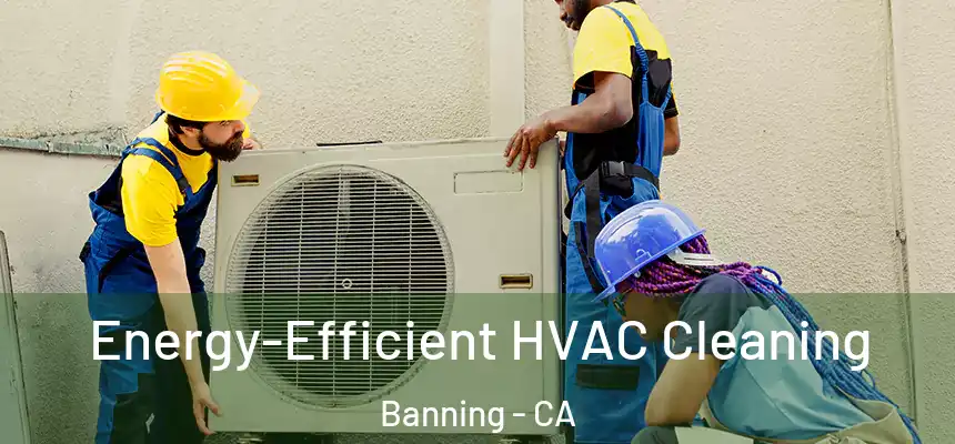Energy-Efficient HVAC Cleaning Banning - CA